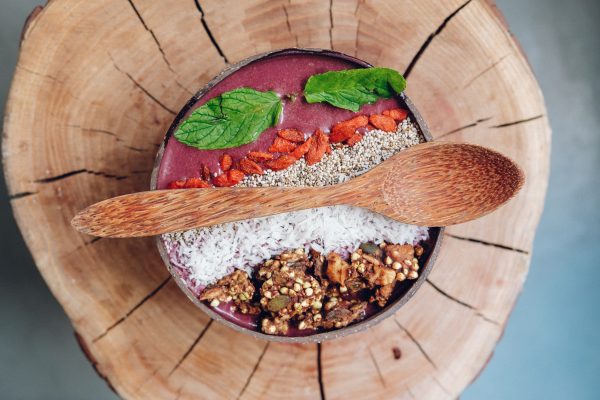 Los mejores restaurantes de Açaí de Madrid bowl para desayunar que contiene Acaí