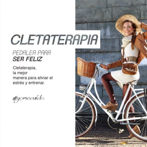Cletaterapia: ¡Pedalear para ser feliz! Cletaterapia, pedalear para ser feliz, para aliviar el estrés, entrenar y conseguir todas los beneficios que esta práctica da.