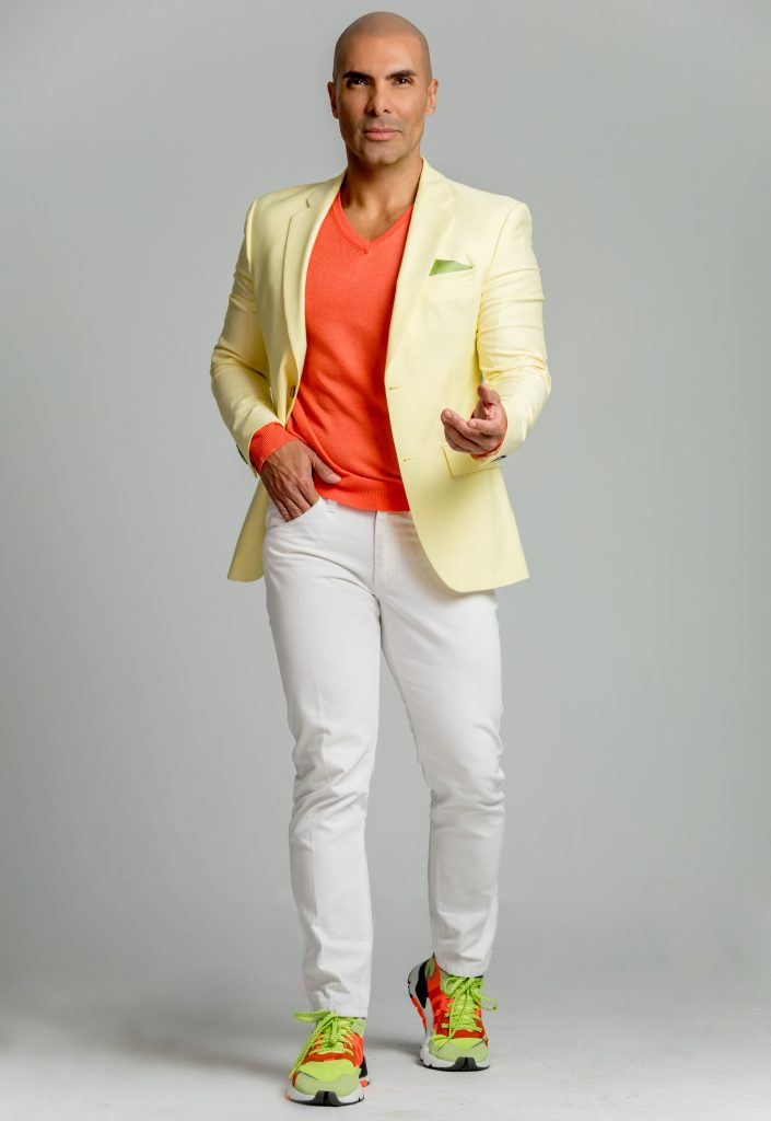 David Deibis, amigo de Carlos Baute y maquillador de Astrid Klisans