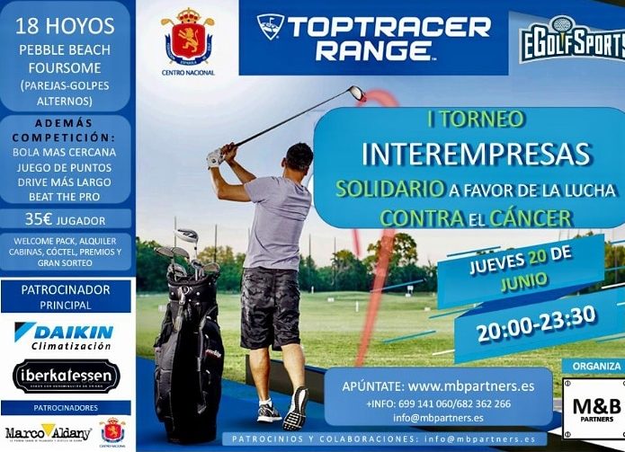 Primer torneo Interempresas contra el cáncer