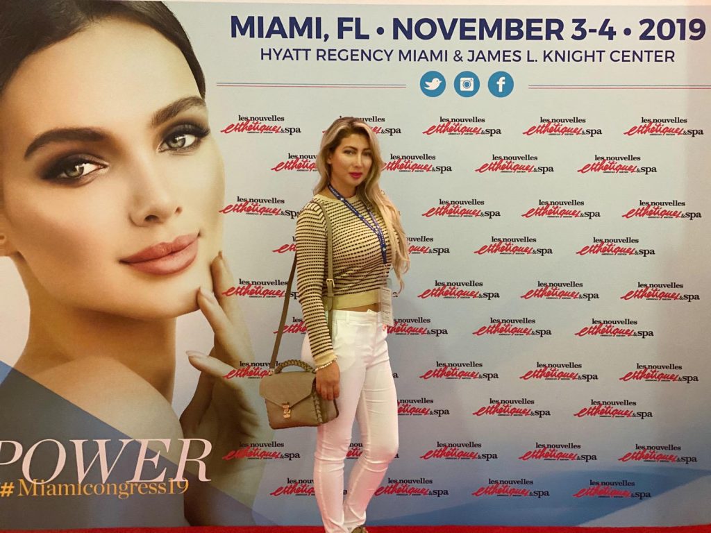 Carolina Bolivar, presente en el Congreso Internacional de Estética y Spa