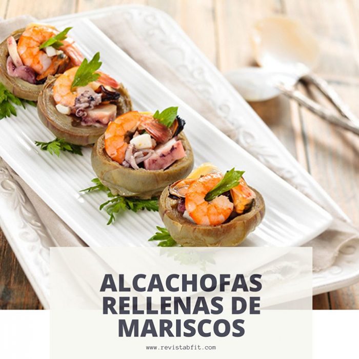 ALCACHOFAS RELLENAS DE MARISCOS