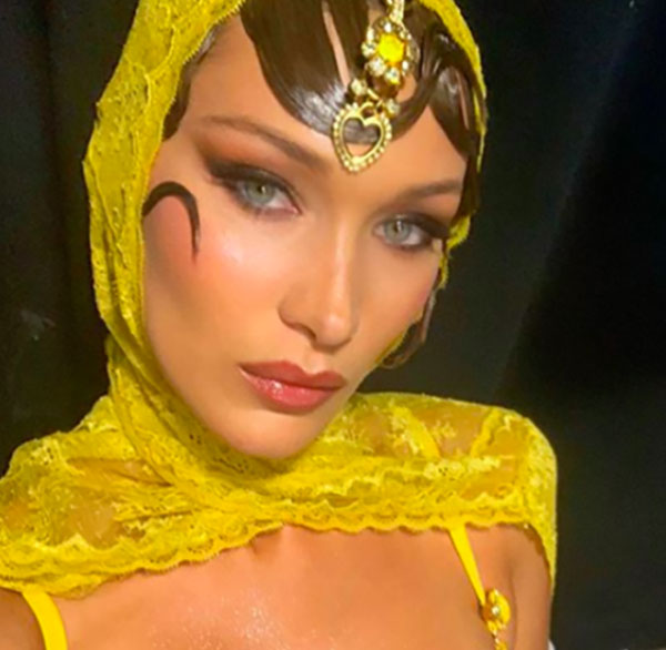 Foxy eyes make up: cómo hacerlo foxy eyes Bella Hadid