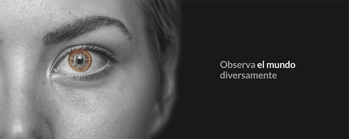 iLens – la lentilla futurista ‘inteligente’ con grabación de memorias y alertas para el distanciamiento social Mujer con las lentillas ‘inteligentes’