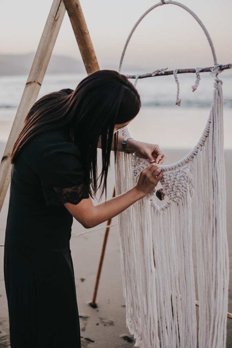 El macramé como fuente de calma contra el estrés