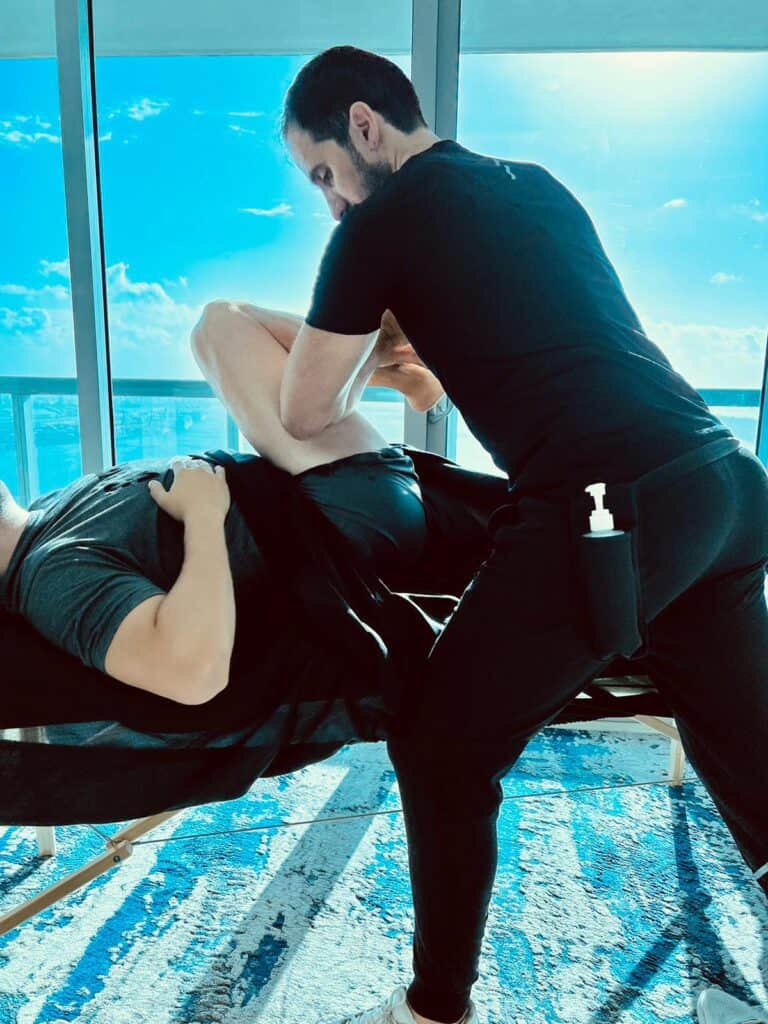 masaje a domicilio en Miami.