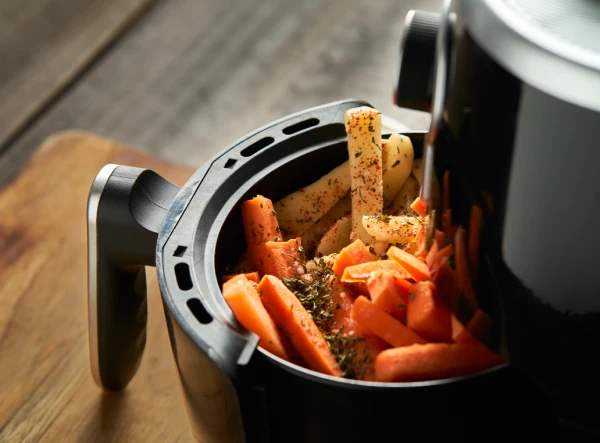 Los beneficios de una freidora sin aceite verduras en airfryer