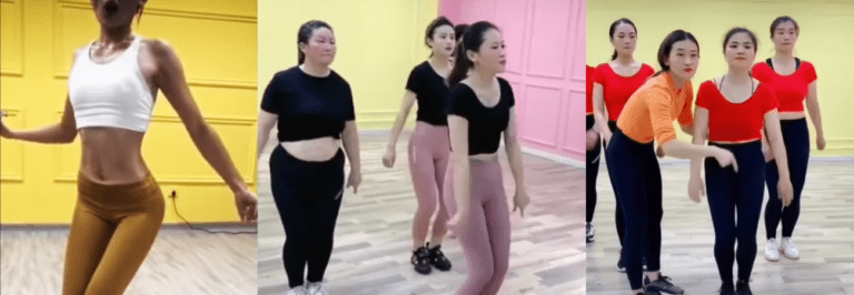 mujeres practicando ejercicios asiáticos