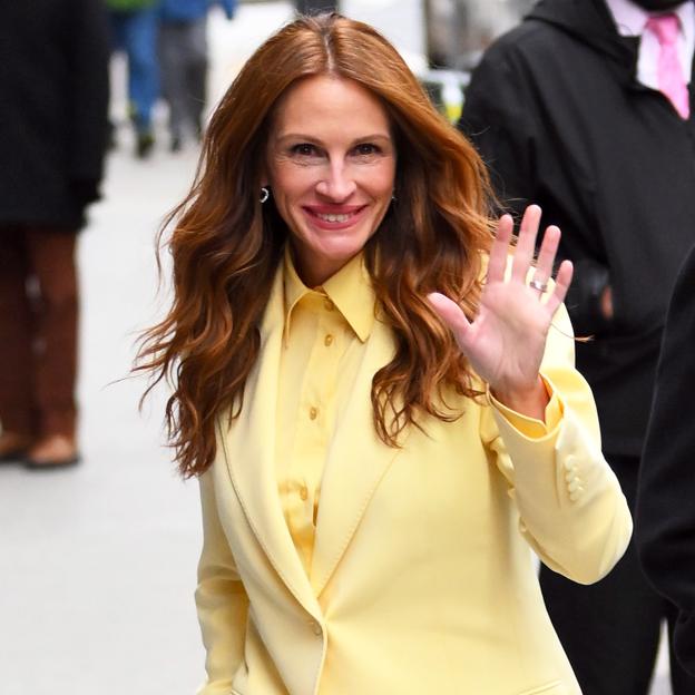 Cambio de look: Julia Roberts nos sorprende con nuevo tono de cabello Julia Roberts con pelo rojo