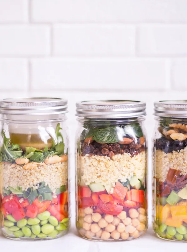 4 ENSALADAS PARA LLEVAR AL TRABAJO: PLANIFICACIÓN DE COMIDAS 4 ensaladas para llevar al trabajo