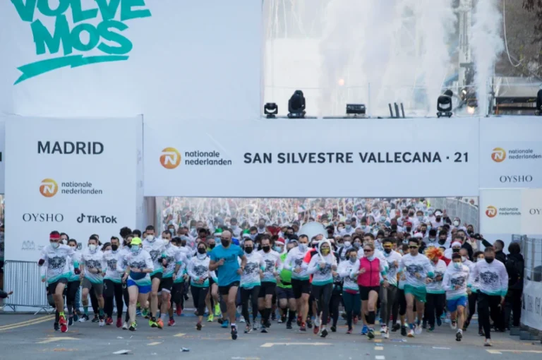 Inicio de la San Silvestre Vallecana en 2021